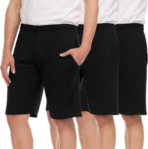 3 Pack Men's Athletic Shorts with Pockets  9-Inch Gym Workout Shorts for Men Basketball Soccer Sports Training Up to 3X