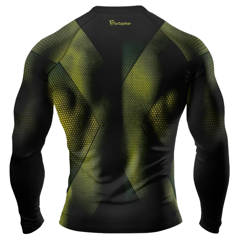 Adamantium Claws Men's Long Sleeve Rash Guard