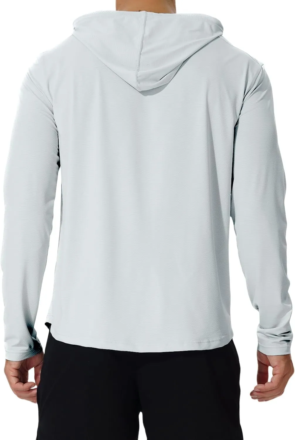 AIMPACT Men's Sun Protection Shirts UV SPF UPF 50  Long Short Sleeve Hoodie Rash Guard Fishing Swimming Shirt Lightweight