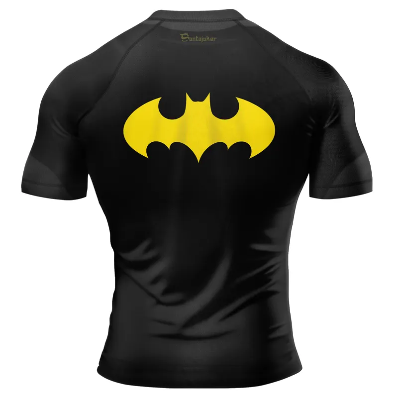 Bat-Signal Men's Short Sleeve Rash Guard
