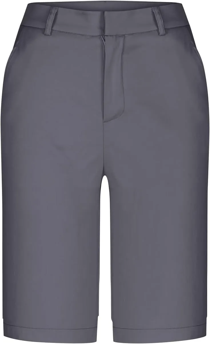 Bermuda Shorts for Women Dressy Casual 2025 High Waisted Stretchy Short Trousers Hiking Pants Summer Vacation Outfits