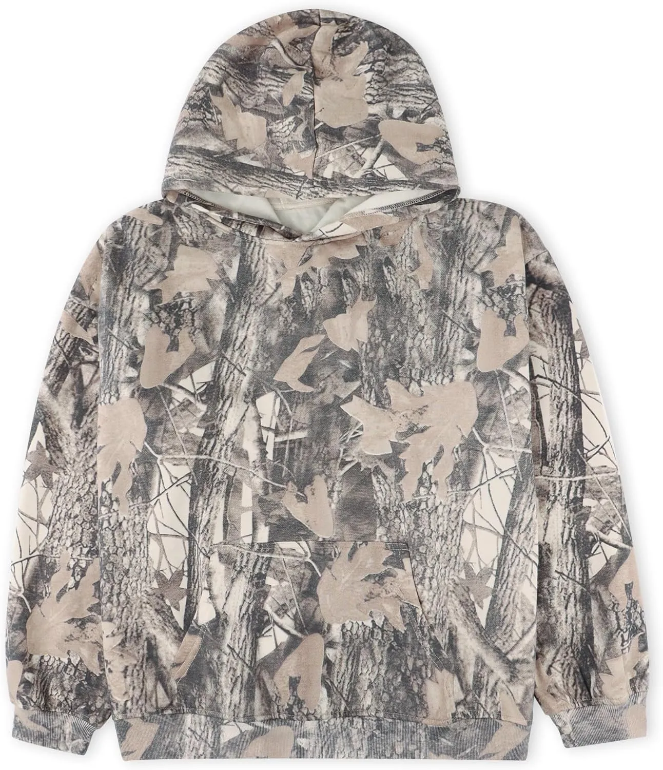 Camo Hoodie Womens Mens Maple Leaf Fleece Hooded Sweatshirt Oversized Camouflage Hoodies For Women Trendy