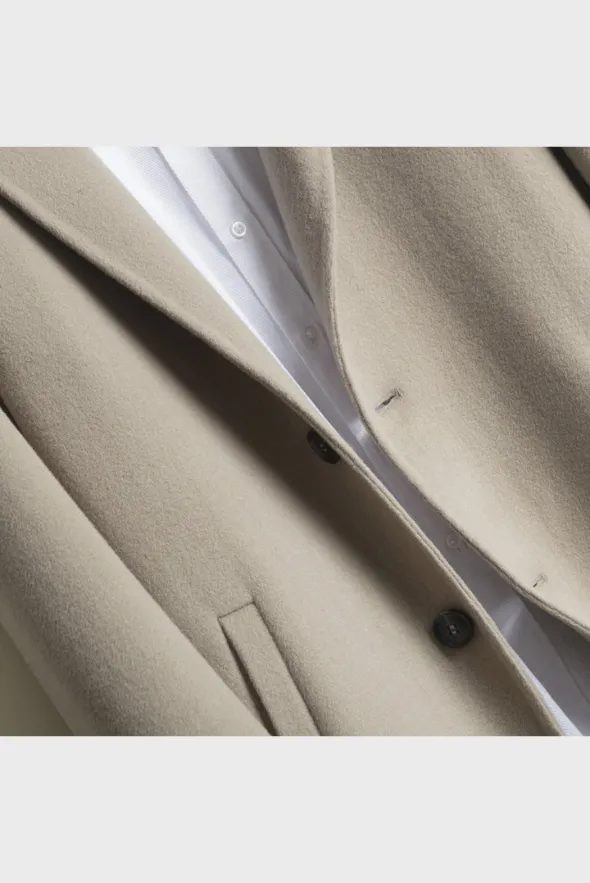 Car Merino Wool Coat