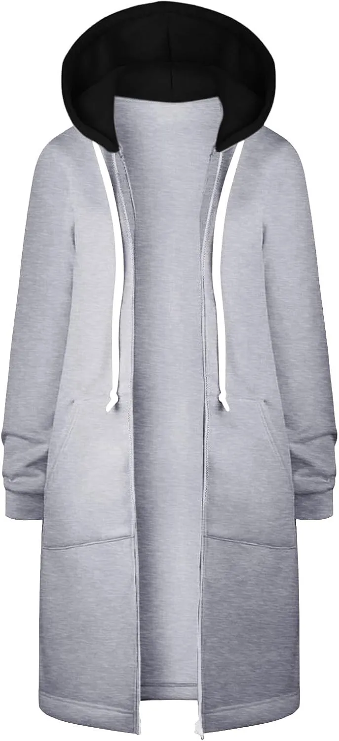 Cardigan Sweaters for Women Lightweight Fall Cardigan Sweaters with Pocket Zip Up Hoodie Women