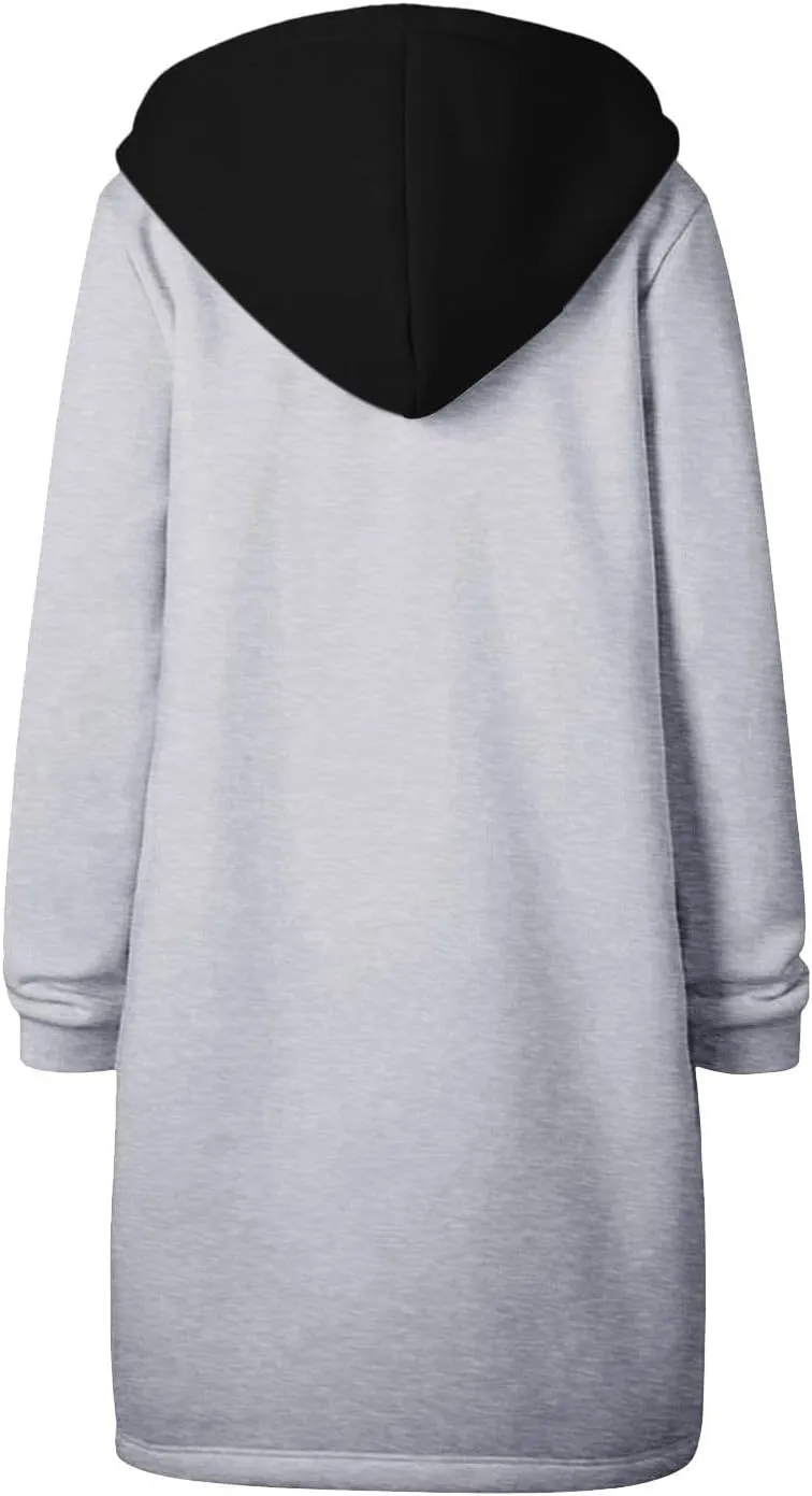 Cardigan Sweaters for Women Lightweight Fall Cardigan Sweaters with Pocket Zip Up Hoodie Women