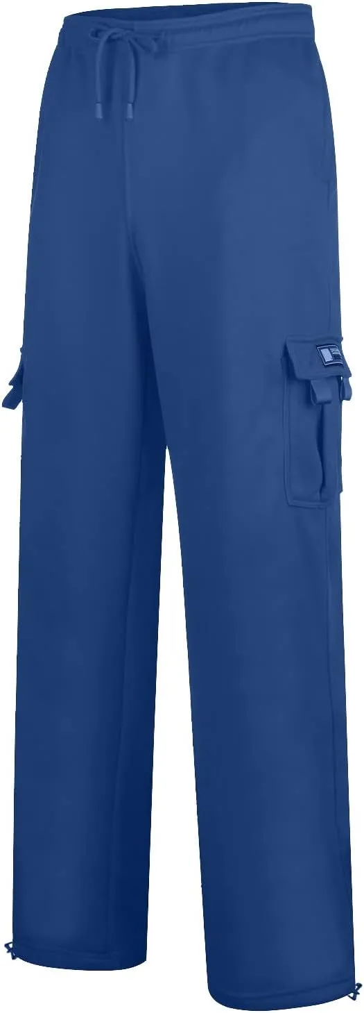 Cargo Pants for Men, Stretch Casual Joggers Athletic Pants, Cotton Loose Fit Baggy Pants Straight Leg Sweatpants
