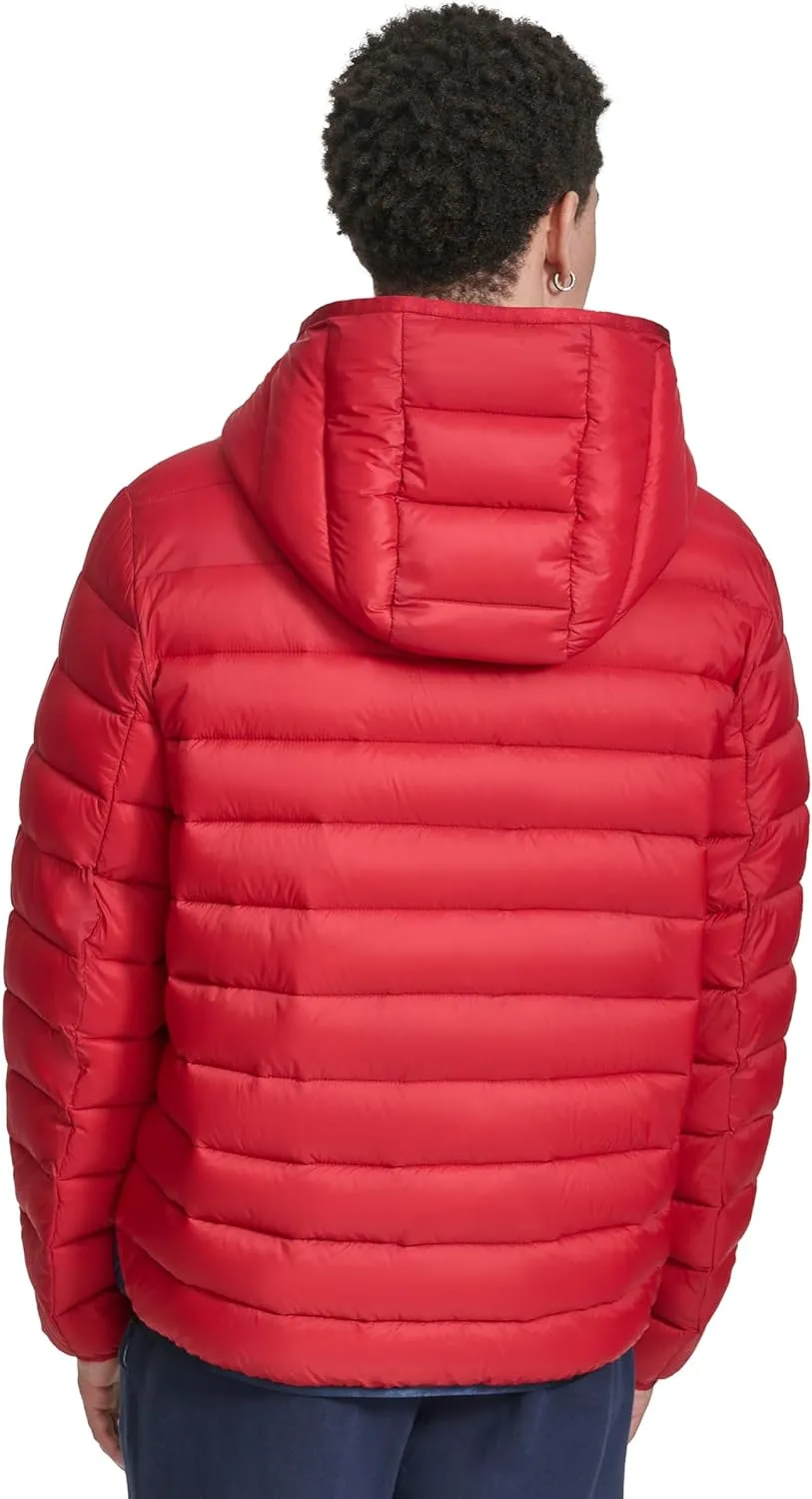 Champion Men's Performance Lightweight Puffer Jacket with Hood