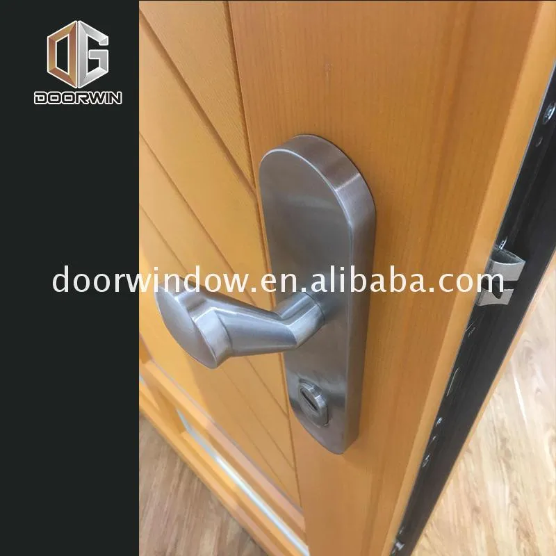 Cheap Factory Price full lite entry door glass front