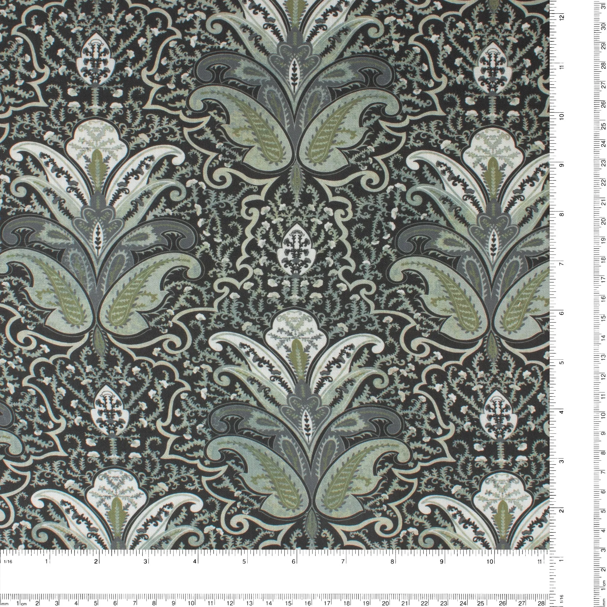 Digital Printed Twill - PRIYA - 010 - Grey