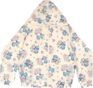 Disney Princess, Lilo and Stitch Windbreaker Jacket Kids Rain Jacket for Big and Little Kids Lightweight Girls Rain Jacket