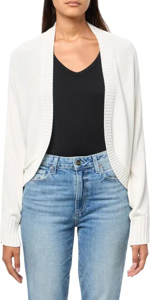 DKNY Women's Casual Relaxed Fit Open Front Cardigan