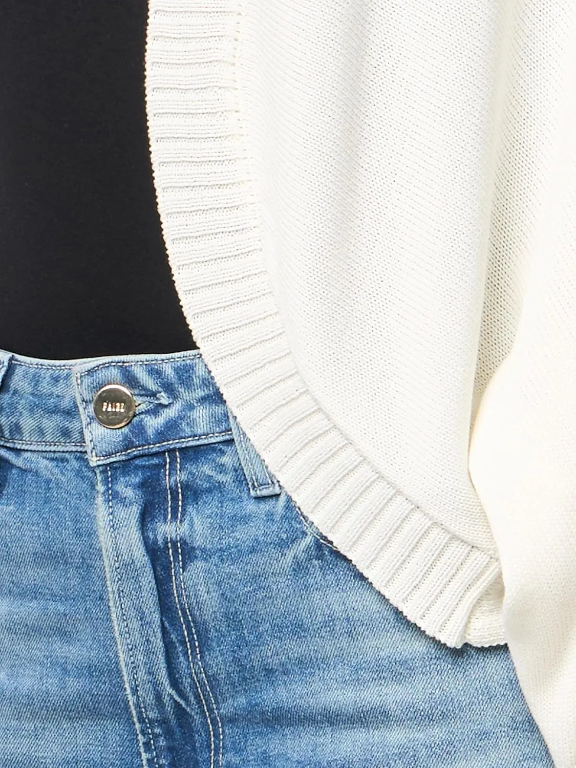 DKNY Women's Casual Relaxed Fit Open Front Cardigan