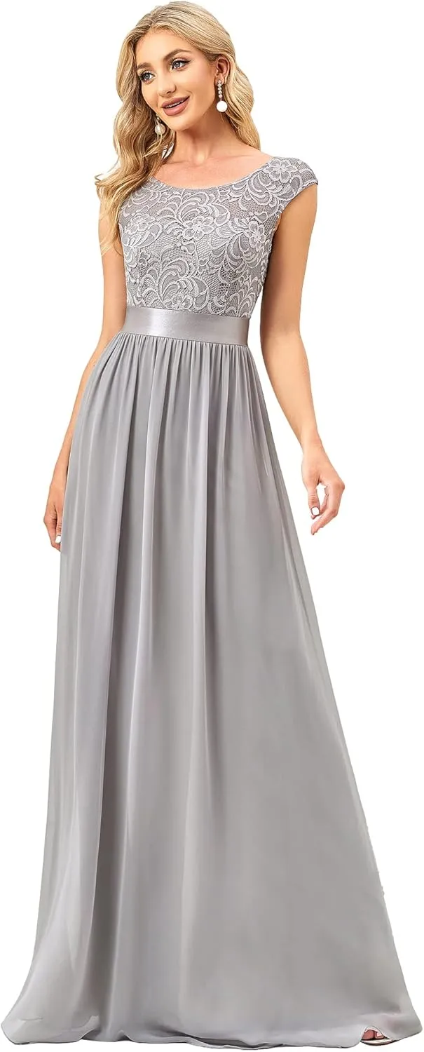 Ever-Pretty Women's Women's Ruched Empire Wasit Bridesmaid Dresses 0646