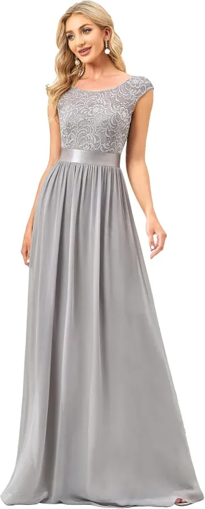 Ever-Pretty Women's Women's Ruched Empire Wasit Bridesmaid Dresses 0646