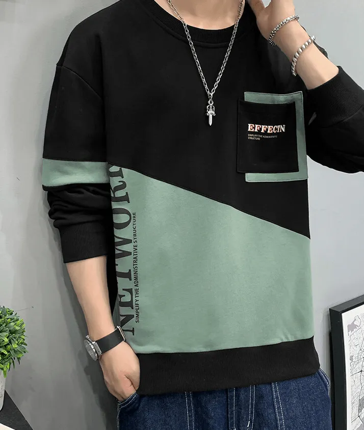 Fleeced Hoodie Pullover For Men