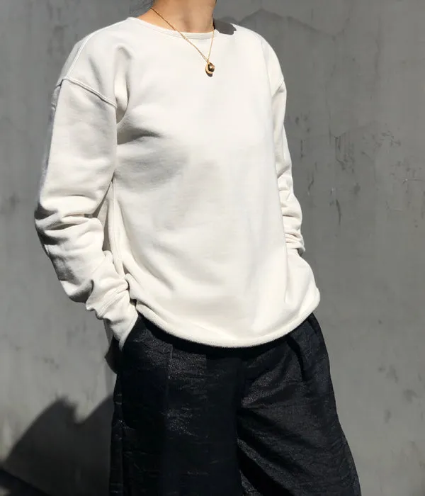 FUMIKA_UCHIDA/Defatted Fleece SWEAT PULLOVER(SOY)