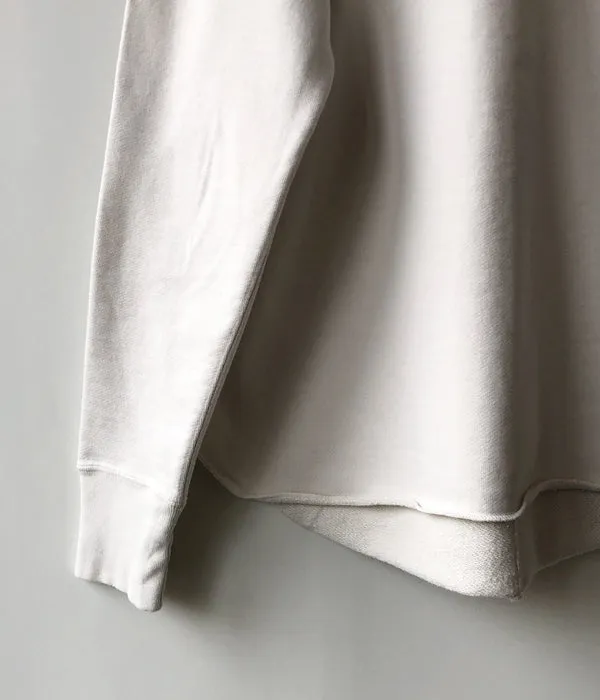 FUMIKA_UCHIDA/Defatted Fleece SWEAT PULLOVER(SOY)