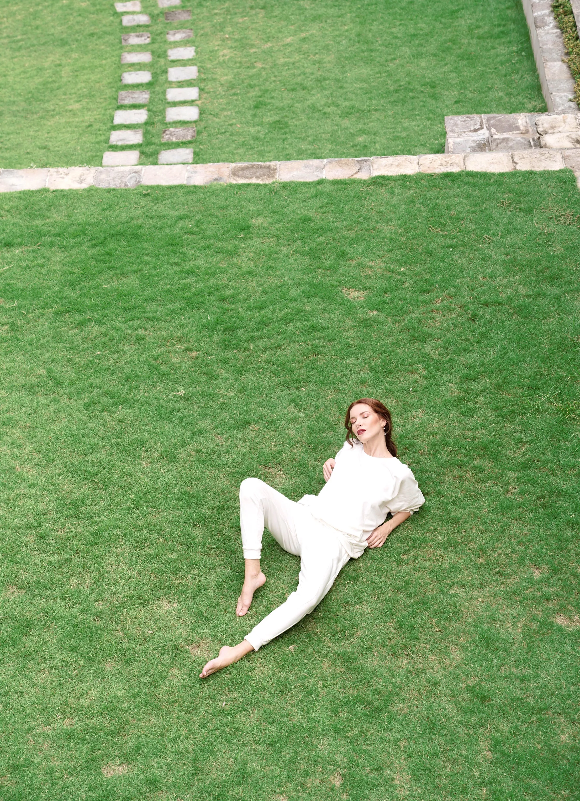 HALEY Bamboo Fleece Sweaters, in Off White by BrunnaCo