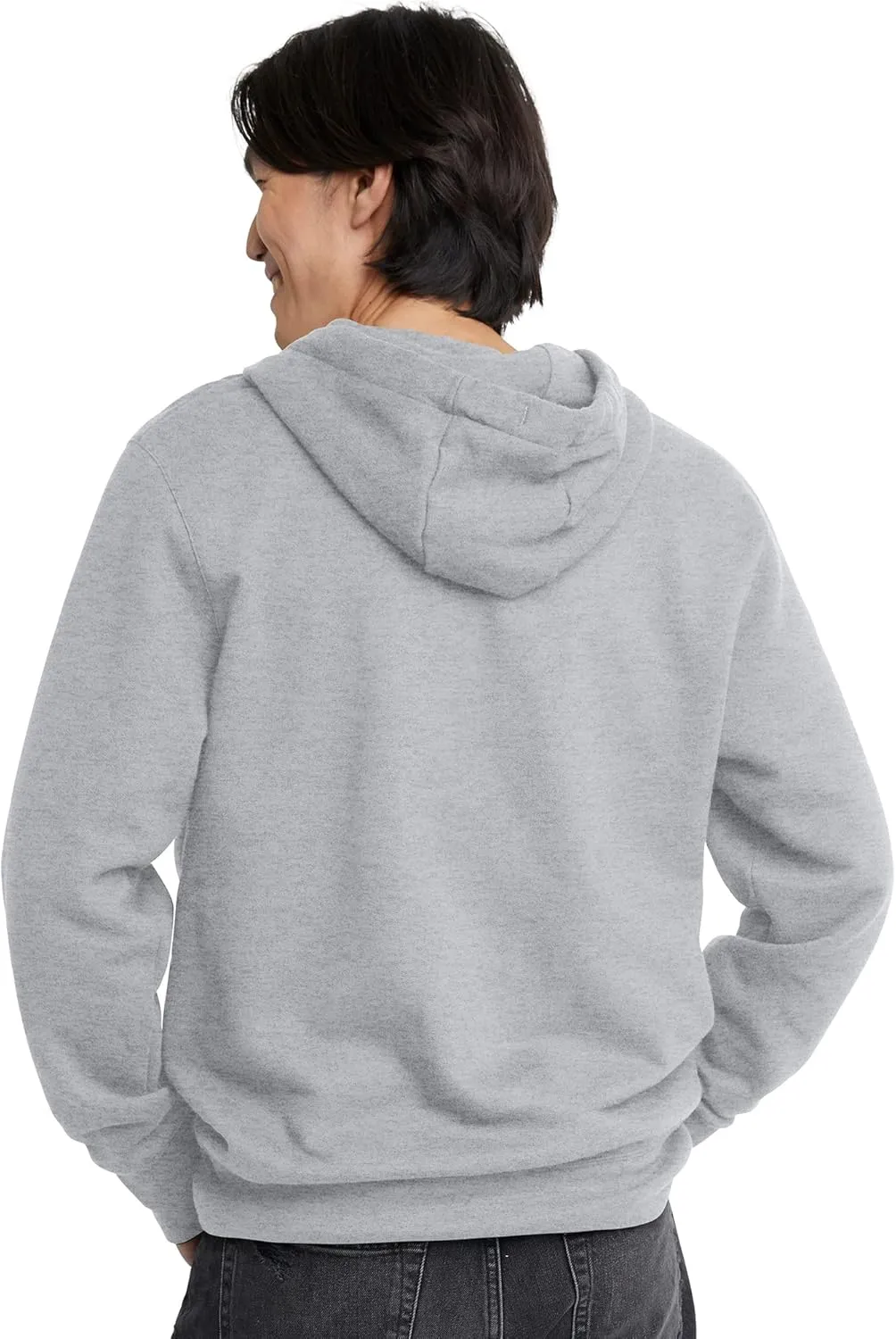 Hanes Men's Originals Full-Zip Hoodie, Heavyweight Fleece Sweatshirt, Zip-Up Hoodie