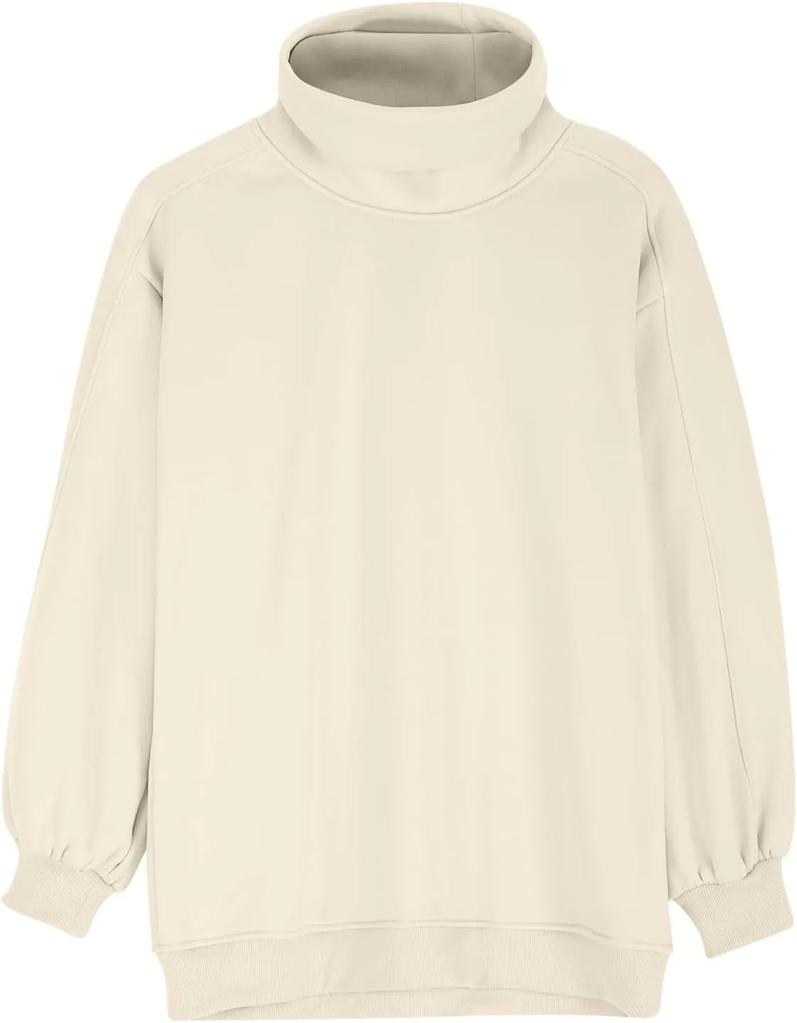 Hoodie Womens Fashion Oversized Sweatshirts Loose Fit Drop Shoulder Pullover Plain Long Sleeve Dressy Casual Tops