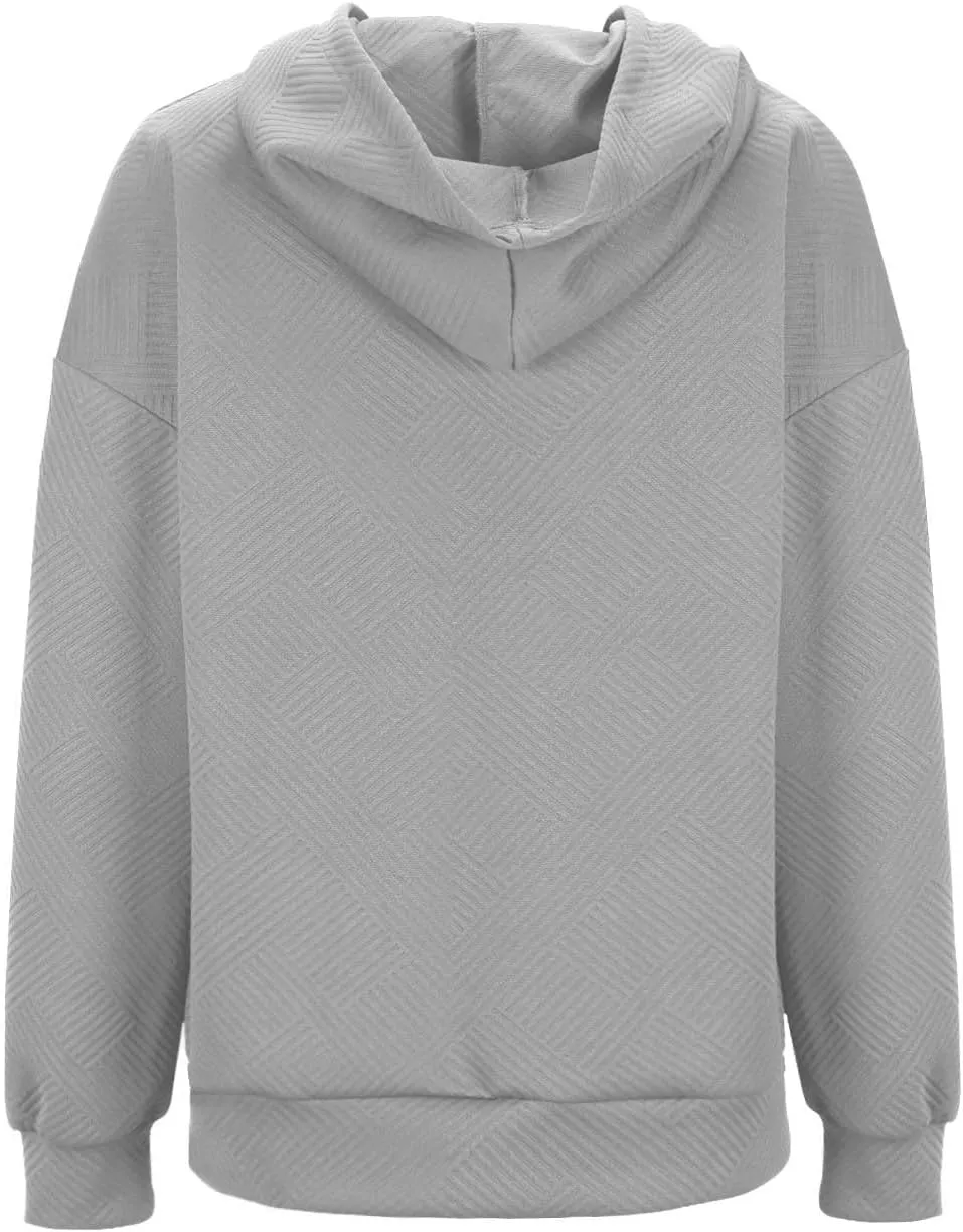 Hoodies For Women 2024 Casual Fall Teen Girls y2k Outfits Loose Long Sleeve Hooded Sweatshirt Pullover Tops Trendy