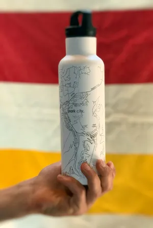 Hydration Bottle Park City Map