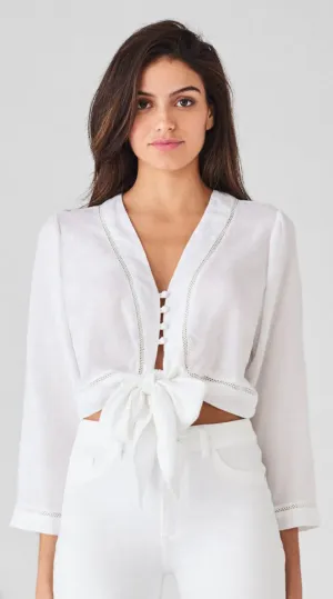 IRVING PLACE TOP WHITE