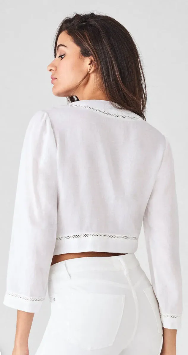 IRVING PLACE TOP WHITE