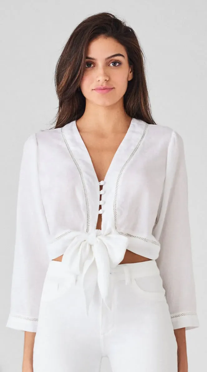 IRVING PLACE TOP WHITE