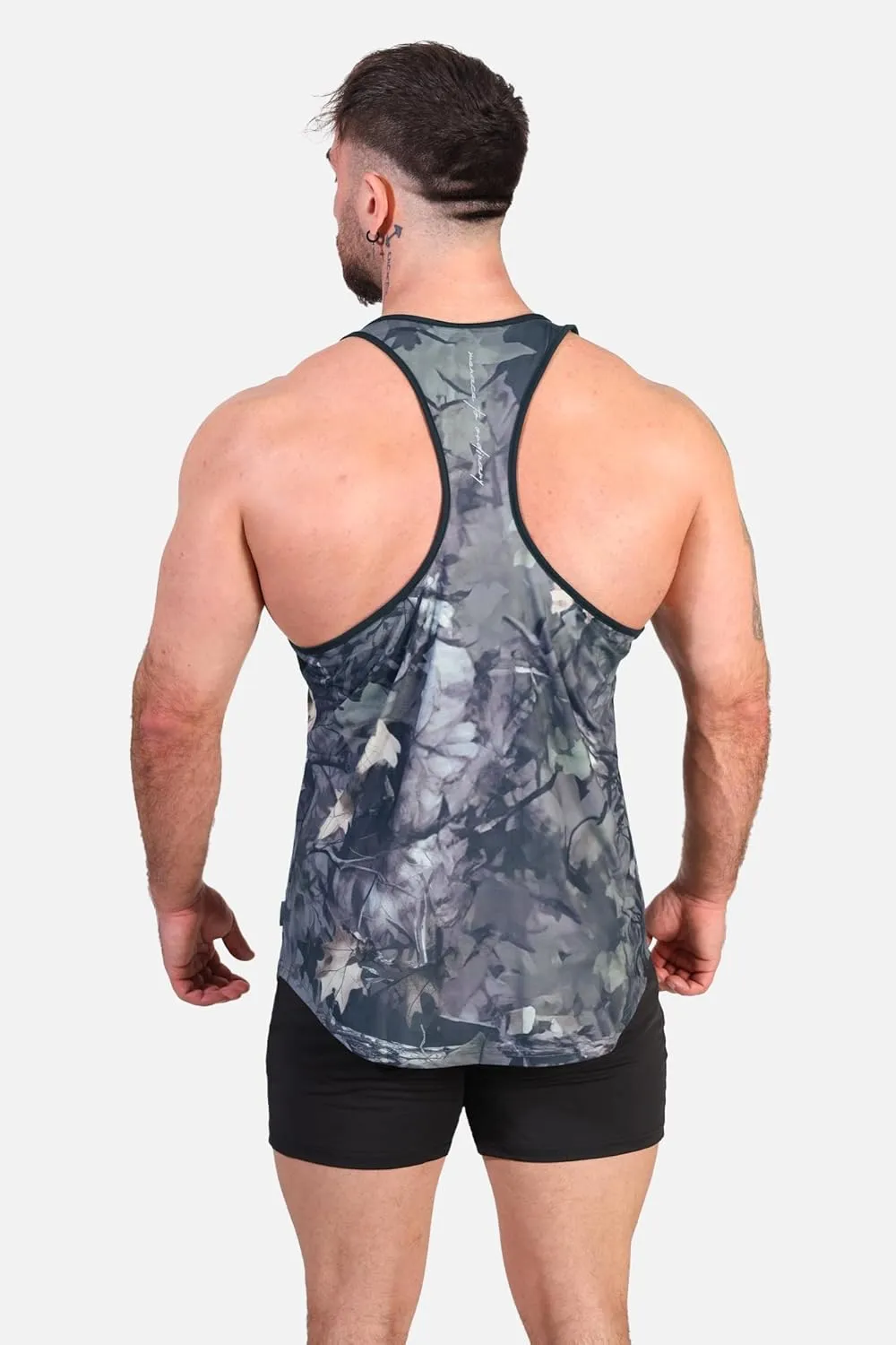 Jed North Bodybuilding Tank Top Gym Stringer Y-Back Muscle Racerback