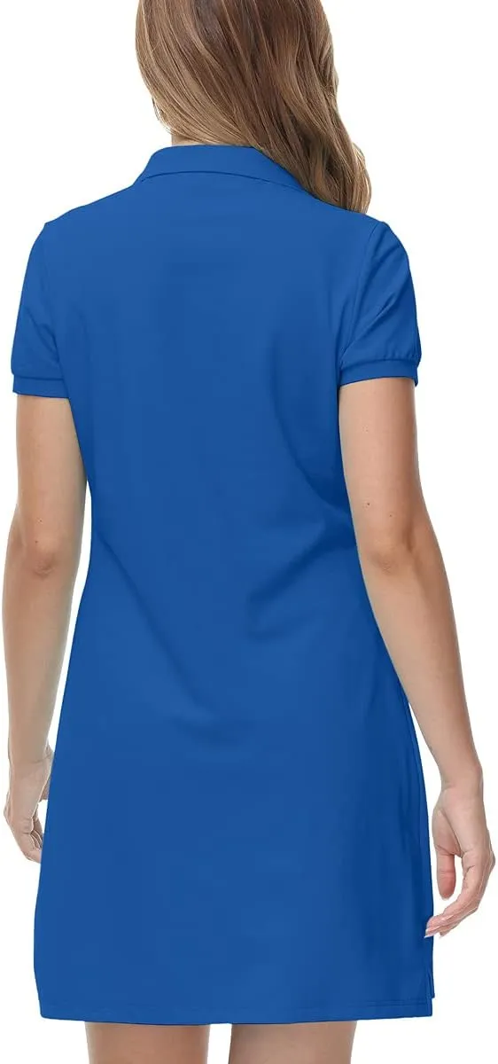 JINSHI Women T Shirt Dress Hiking/Tennis/Golf/Leisure Comfortable and Soft Athletic Dress for Women