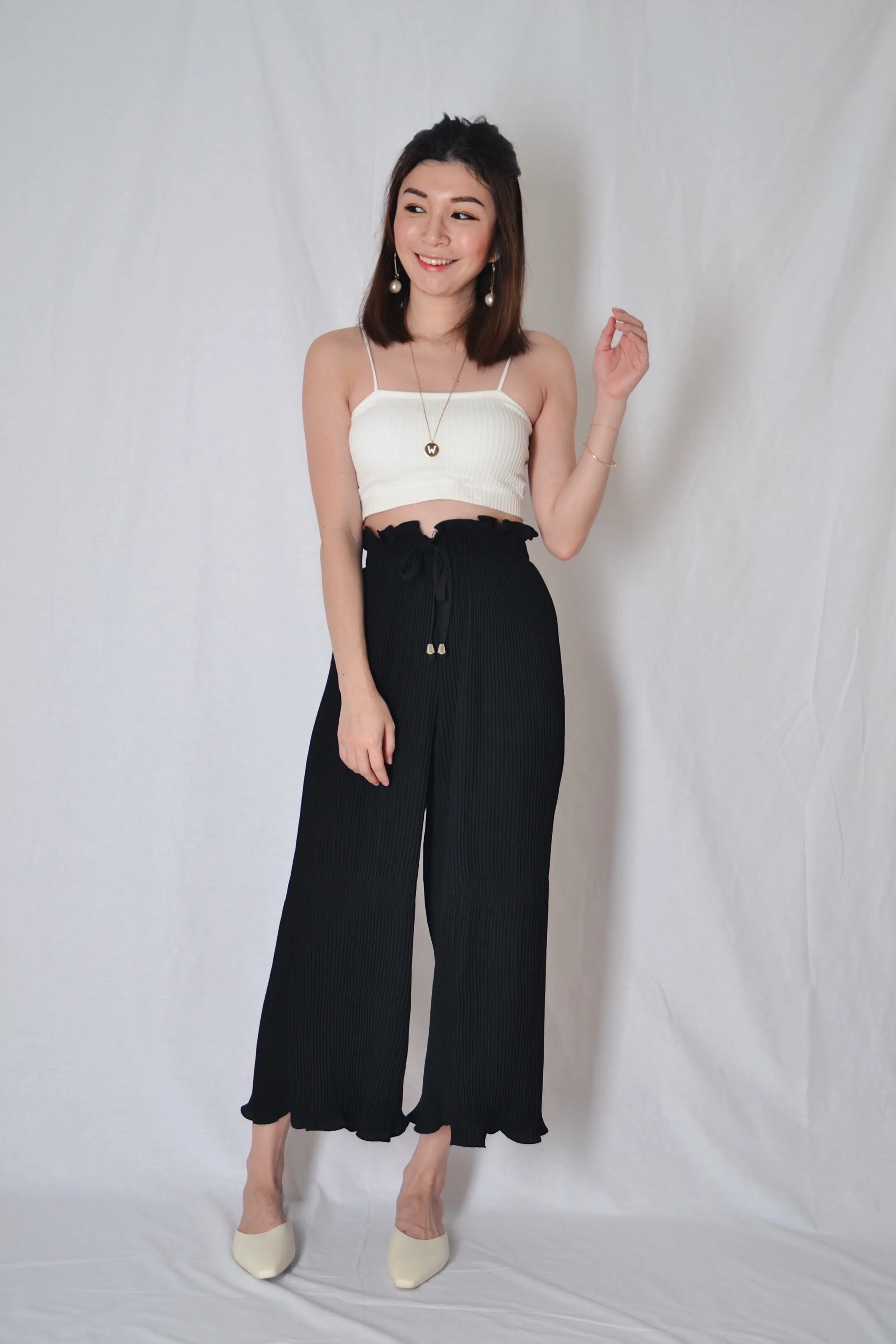 JOY CROP TOP IN WHITE