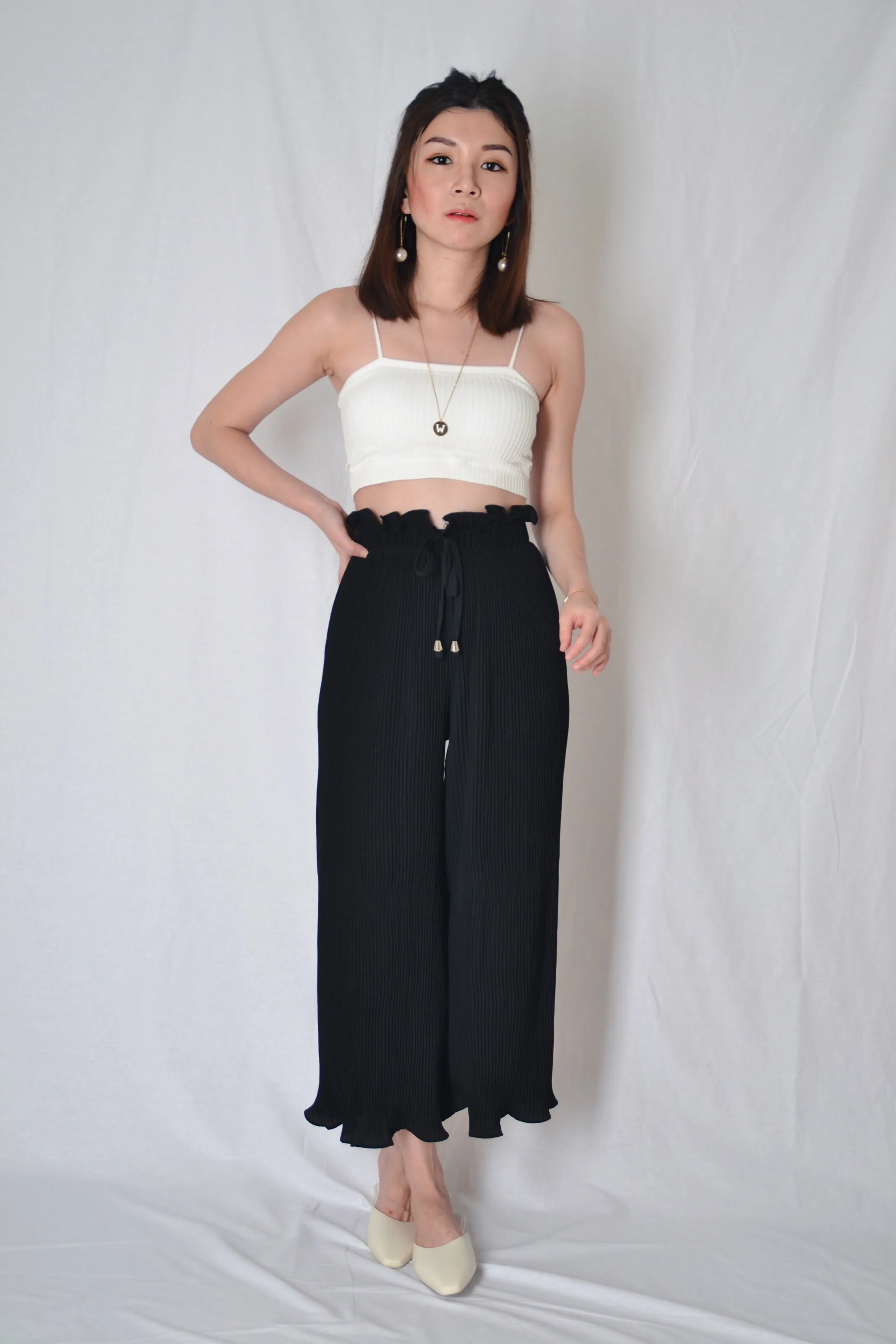 JOY CROP TOP IN WHITE