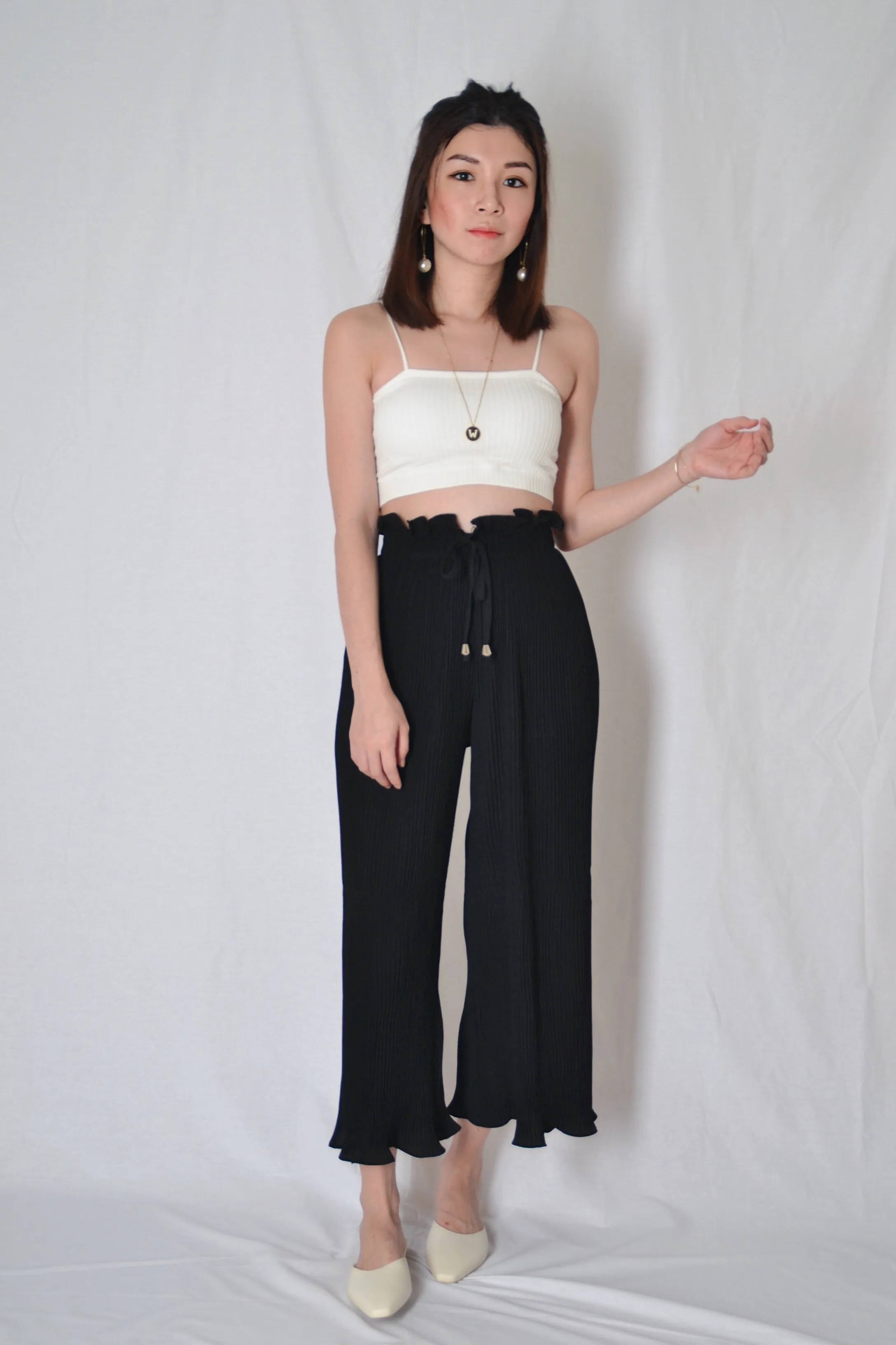 JOY CROP TOP IN WHITE