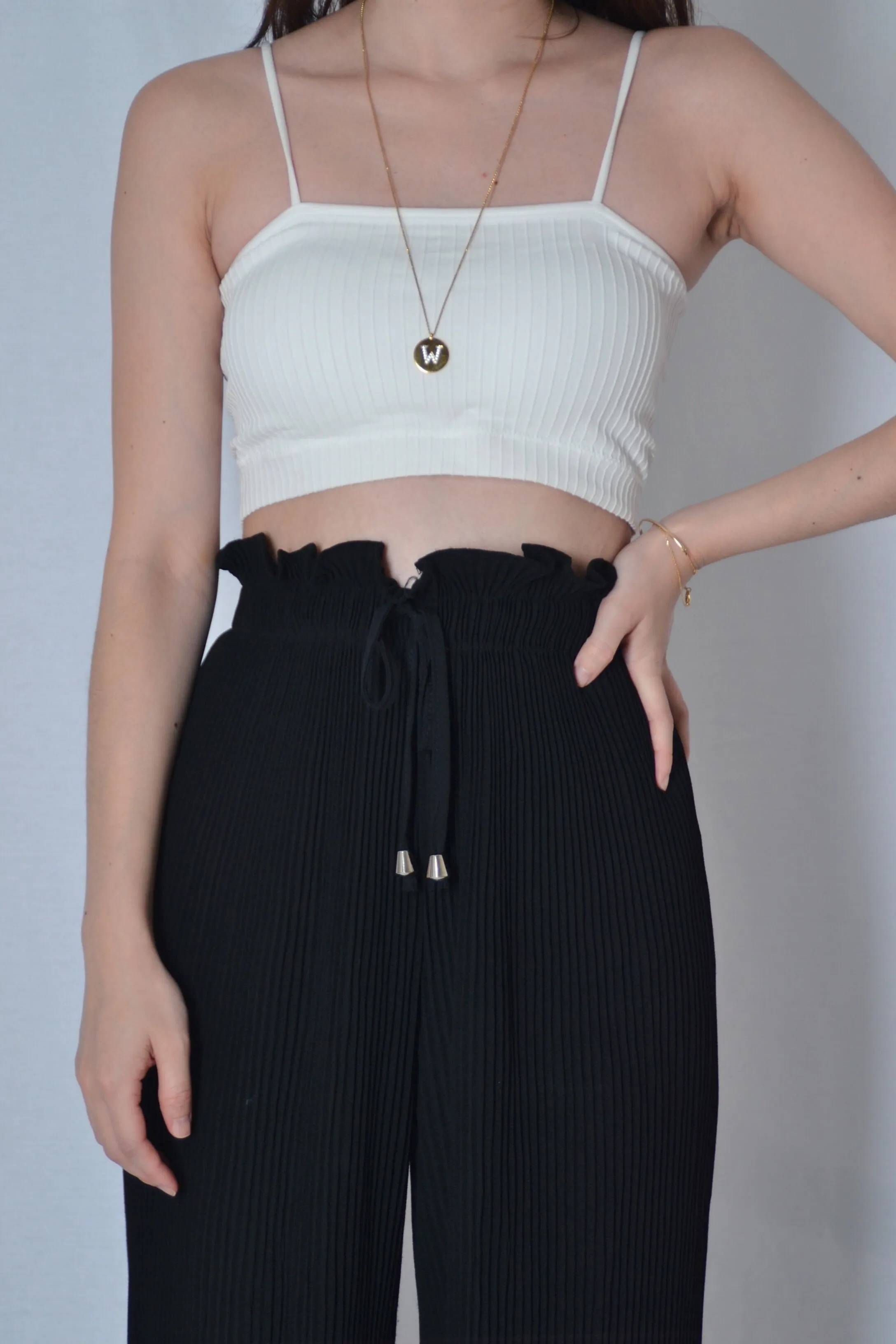 JOY CROP TOP IN WHITE