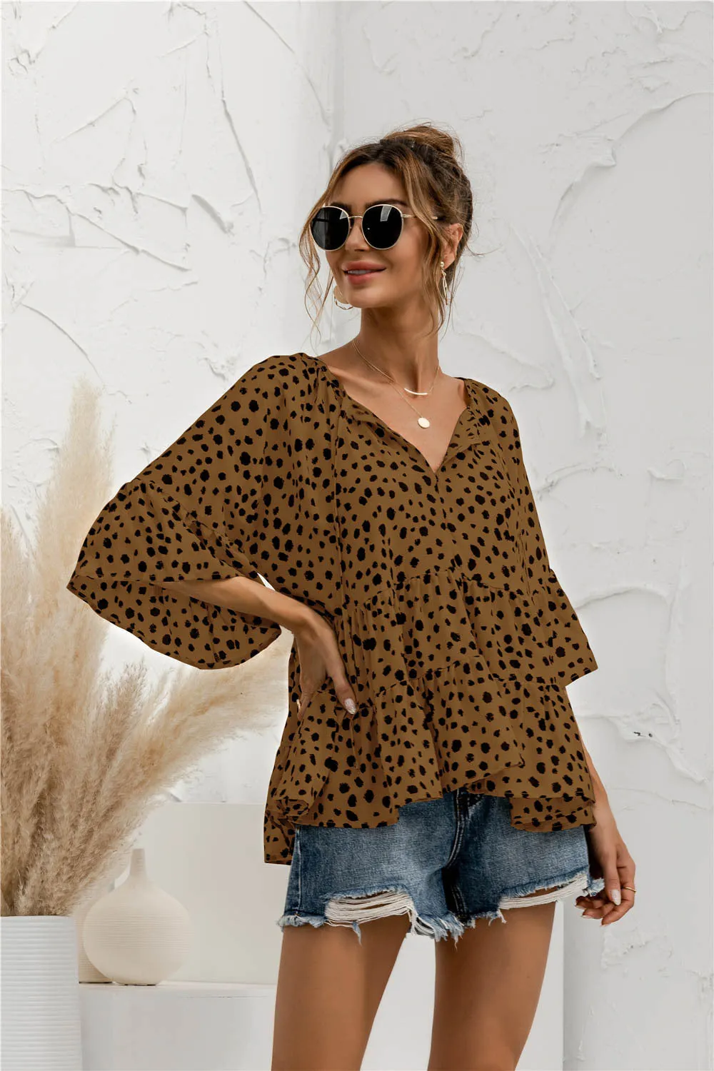 Julia Fashion - Floral Printed Soft Shirts