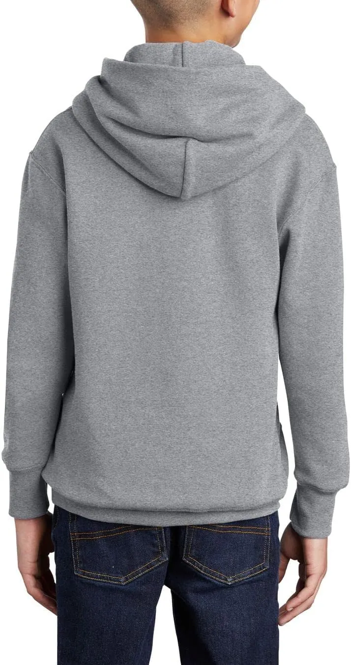 JustBlanks Youth Hoodies for Boys Girls Fleece Sweatshirt Children Pull on Hoody sweatshirt Youth Hooded Sweatshirt