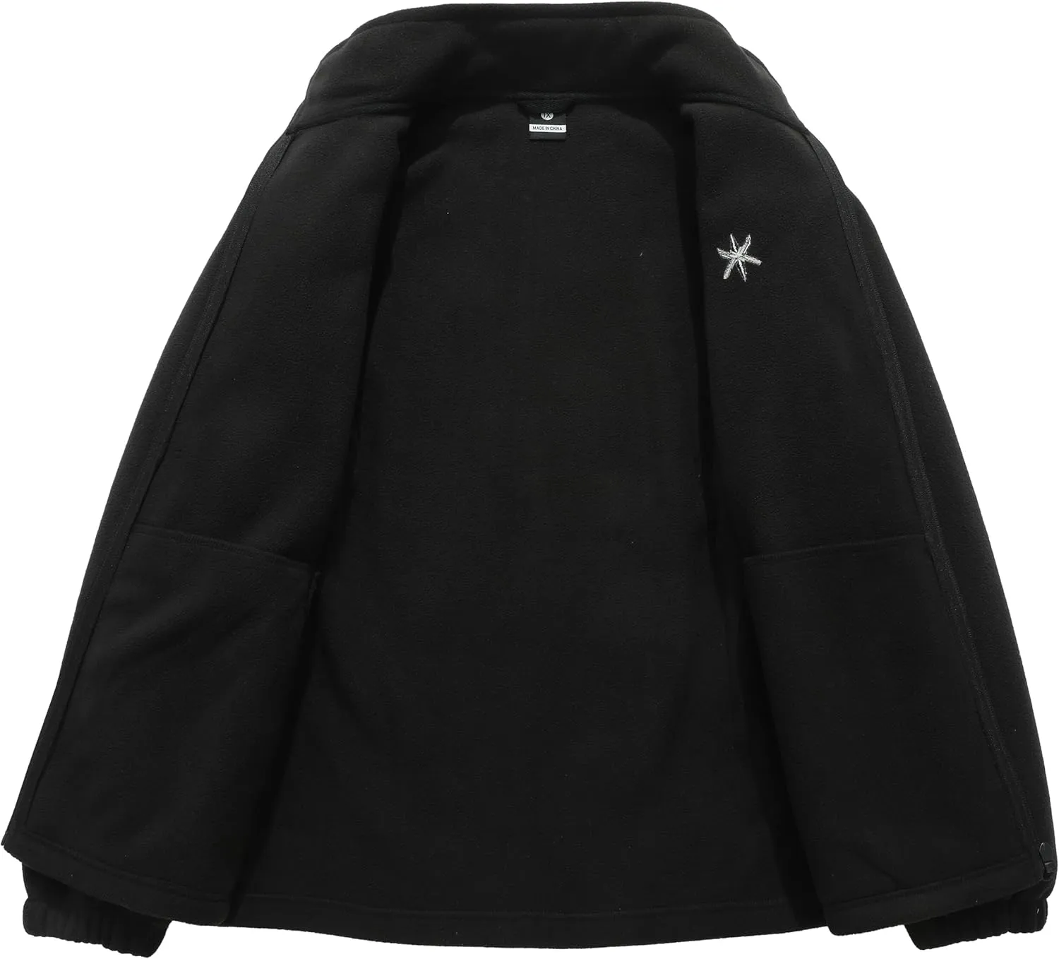 KAIDER Women's Plus Size Polar Fleece Jacket Lightweight Full Zip Soft Polar Classic Outdoor Recreation Jacket