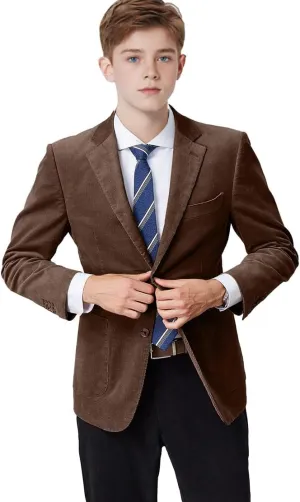 Kids Blazers for Boys Suit Jacket Slim Fit Formal Sport Blazer Fashion Wedding Prom Party Gentleman Blazer for Boy