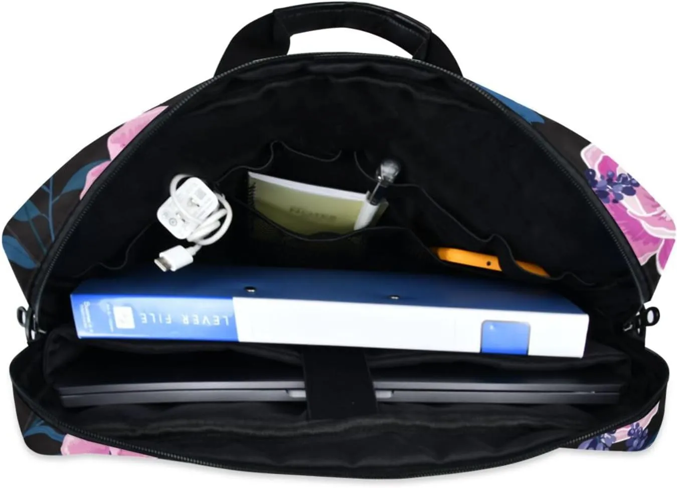 Laptop Computer Tote Bag Briefcase Crossbody Shoulder Strap Top Handle Men Women