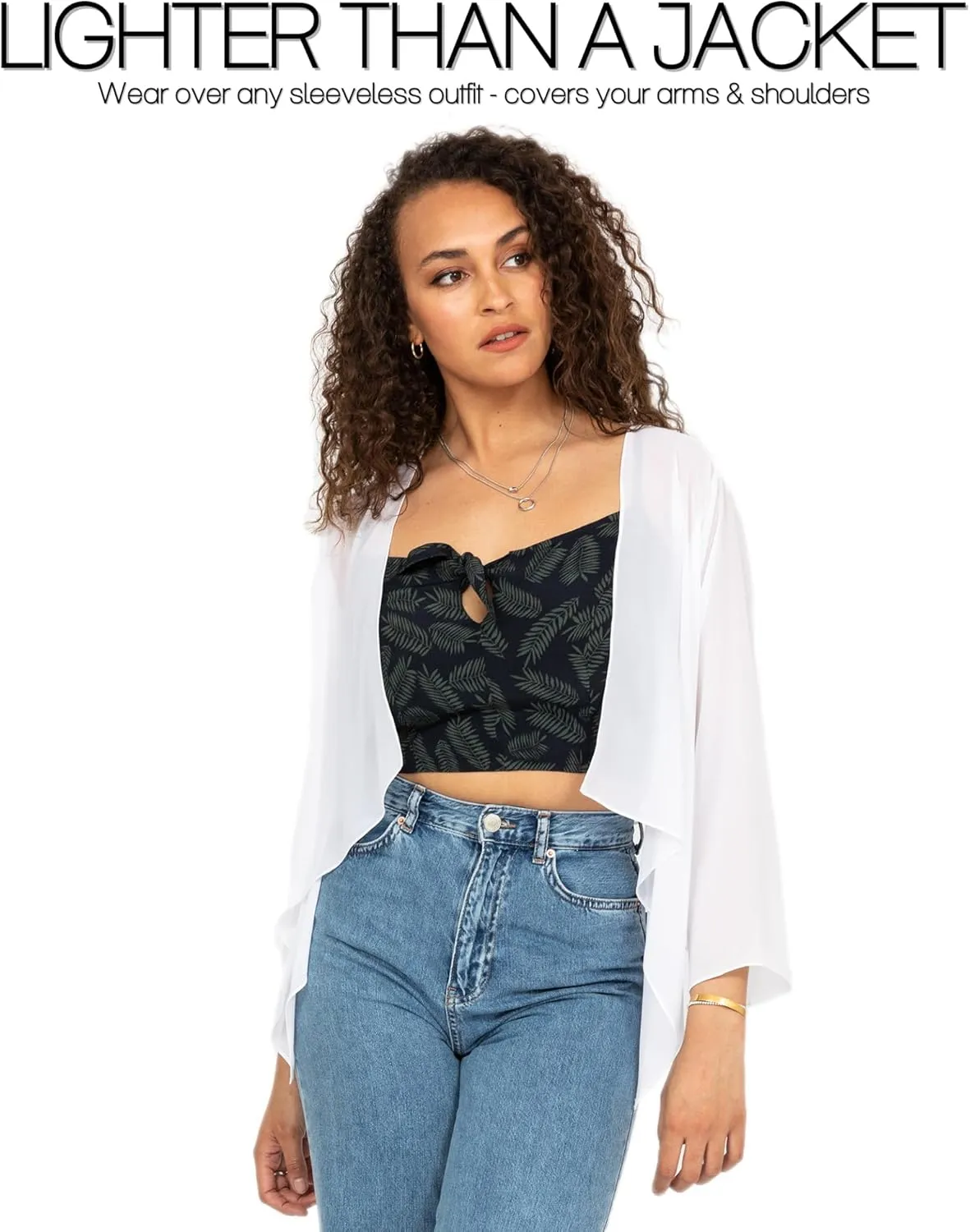 likemary Bolero Shrugs for Women - Bolero Jackets & Shrug Cardigans for Dresses - Elegant Sheer Cover Ups for Day & Evening