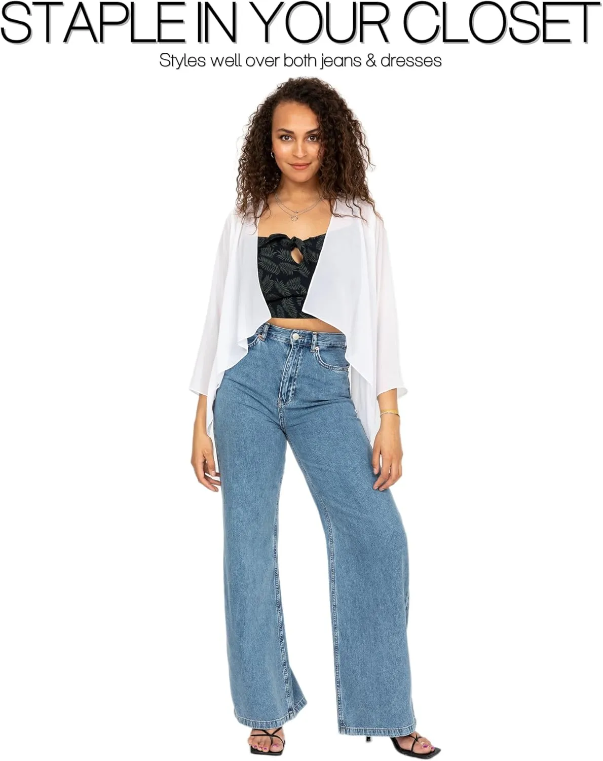 likemary Bolero Shrugs for Women - Bolero Jackets & Shrug Cardigans for Dresses - Elegant Sheer Cover Ups for Day & Evening