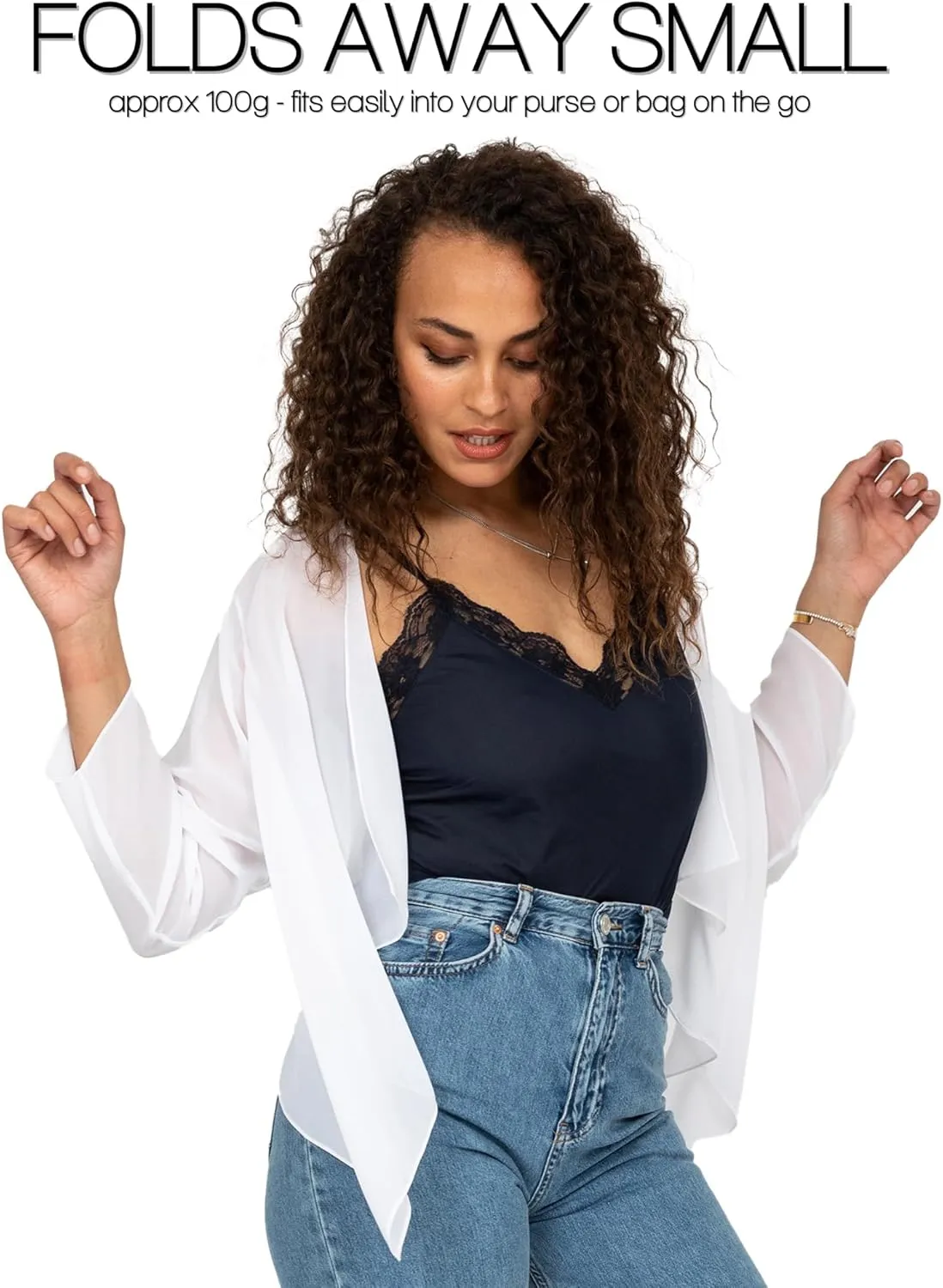 likemary Bolero Shrugs for Women - Bolero Jackets & Shrug Cardigans for Dresses - Elegant Sheer Cover Ups for Day & Evening