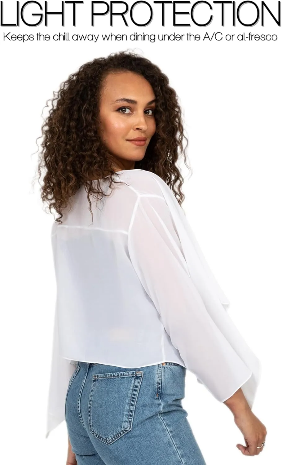 likemary Bolero Shrugs for Women - Bolero Jackets & Shrug Cardigans for Dresses - Elegant Sheer Cover Ups for Day & Evening