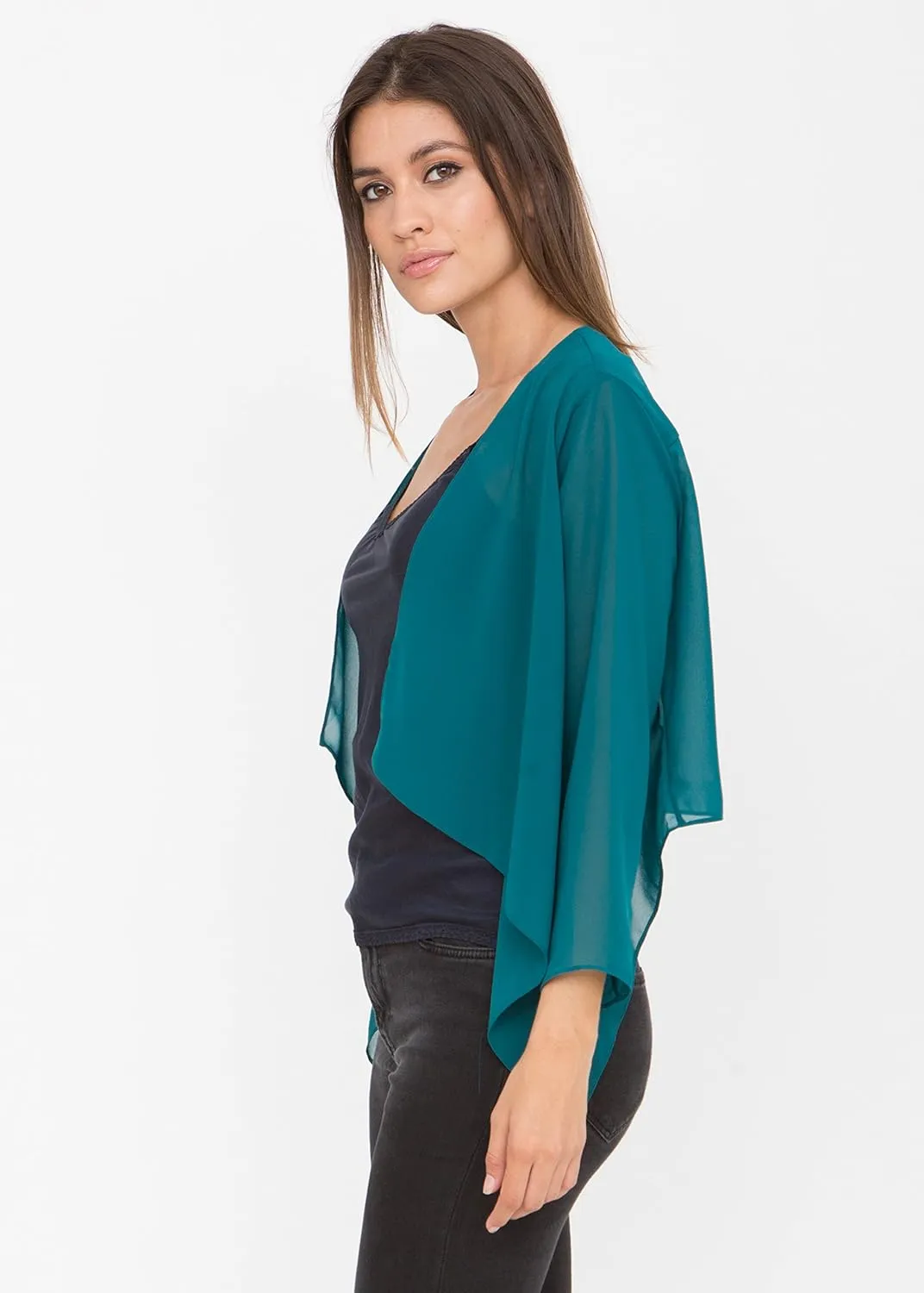 likemary Bolero Shrugs for Women - Bolero Jackets & Shrug Cardigans for Dresses - Elegant Sheer Cover Ups for Day & Evening