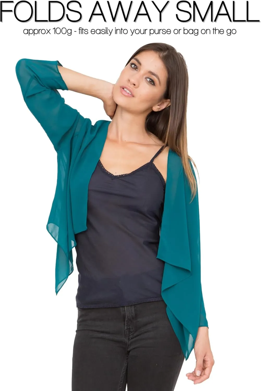 likemary Bolero Shrugs for Women - Bolero Jackets & Shrug Cardigans for Dresses - Elegant Sheer Cover Ups for Day & Evening