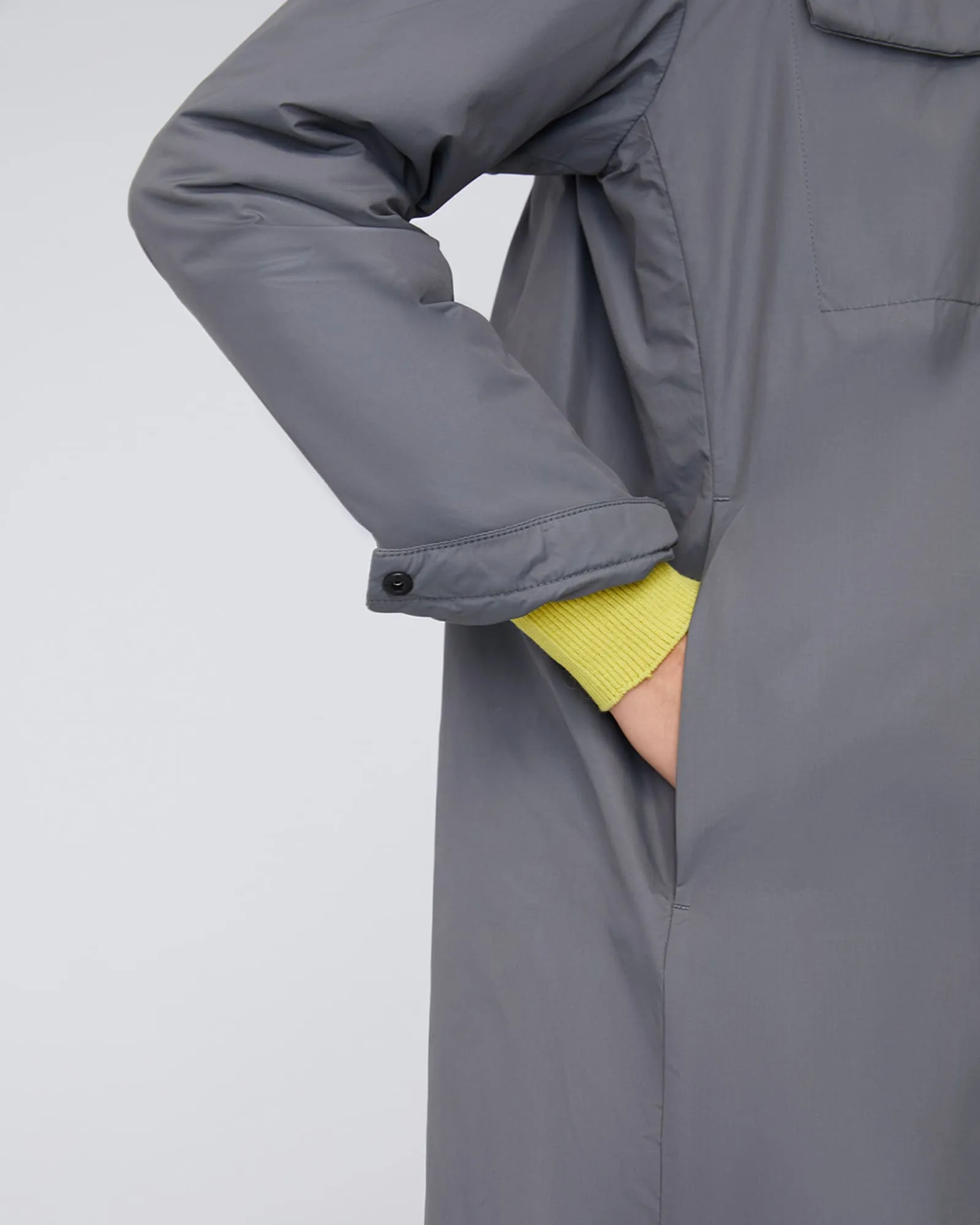 LINA | Long Insulated Shirt Jacket