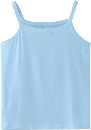 Little Girls Soft Camisole Undershirts Kids Comfort Breathable Tank Tops Girls' Undershirts Tanks Camisoles