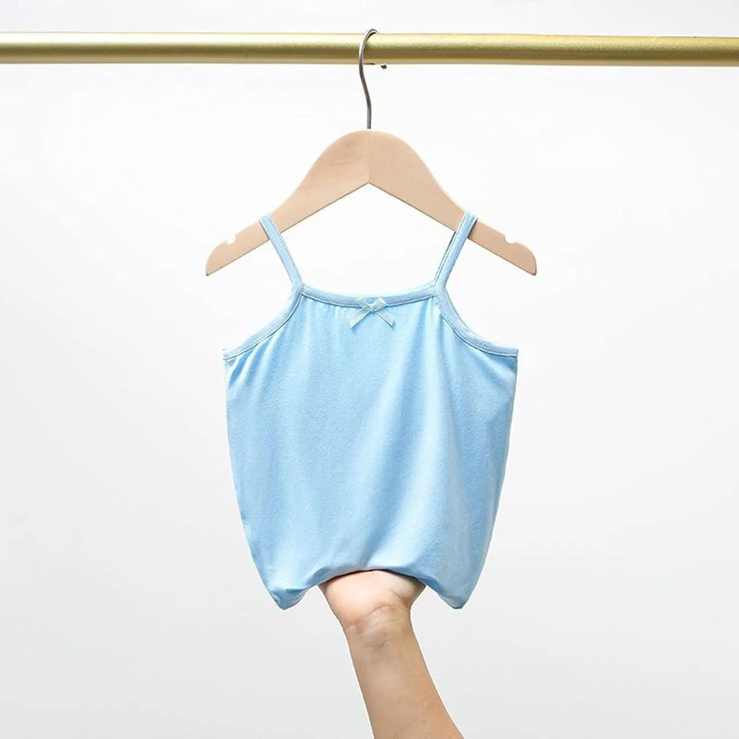 Little Girls Soft Camisole Undershirts Kids Comfort Breathable Tank Tops Girls' Undershirts Tanks Camisoles