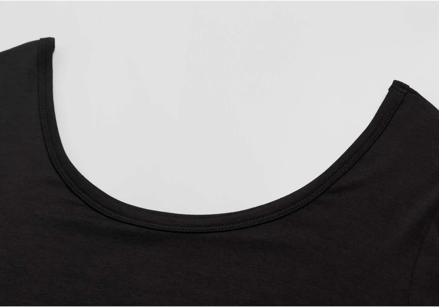 Mcilia Women's Ultrathin Modal Thermal Baselayer Top Scoop Neck Long Sleeve Undershirt